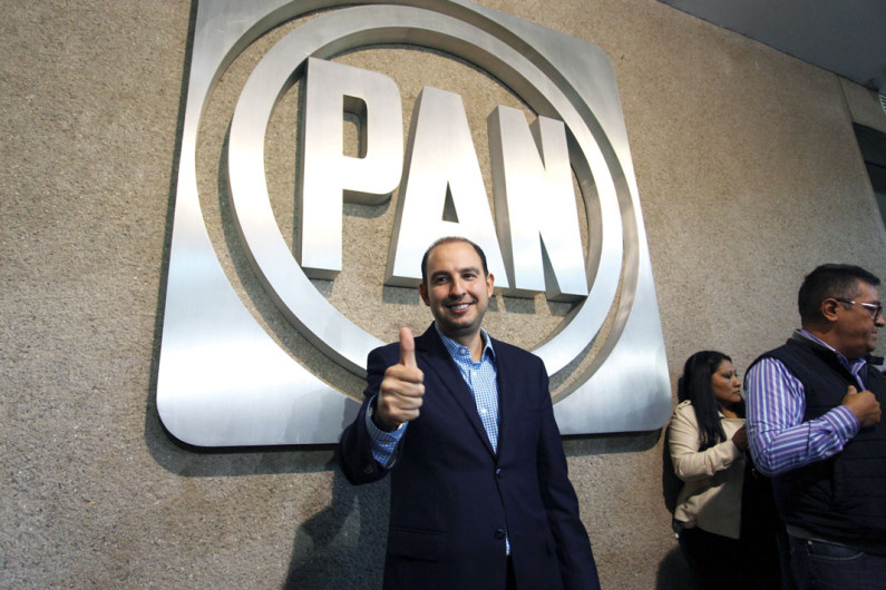 Se registra Marko Cortés como candidato a la dirigencia nacional del PAN