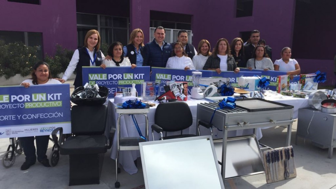 Entrega Sebien equipo para 335 proyectos productivos