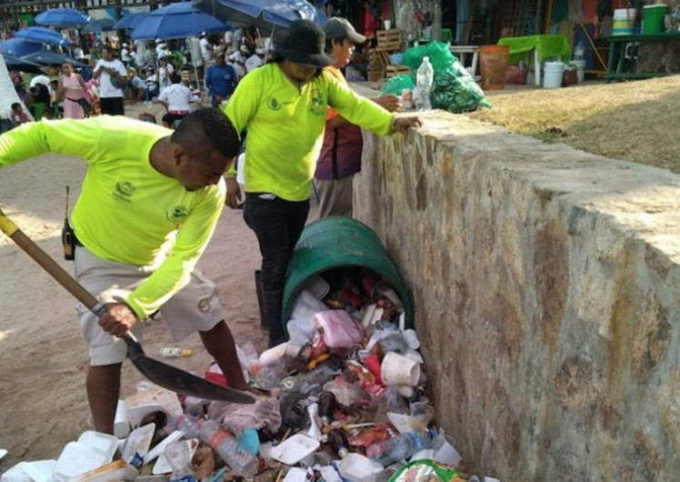 En playas de Acapulco, recolectan más de 42 toneladas de basura