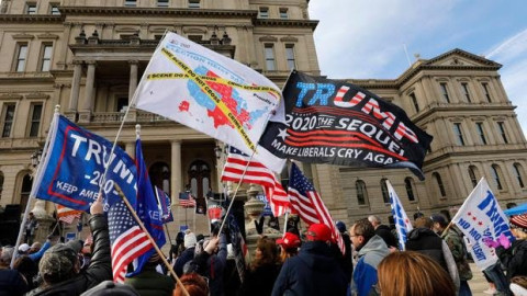 Crece tensión electoral en Michigan con el fin de evitar victoria de Trump