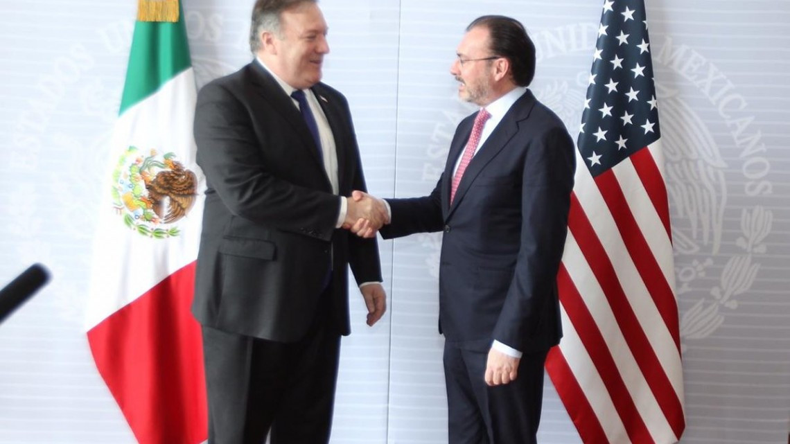 Pompeo y Videgaray listos para encuentro