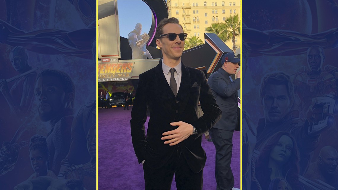 Los Avengers, de gala para la premier de 'Infinity War'