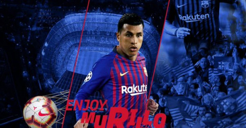 Jeison Murillo, nuevo jugador del FC Barcelona