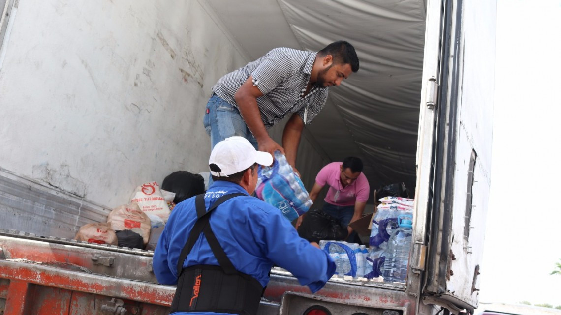 Ciudadanos responden antes afectaciones de sismos