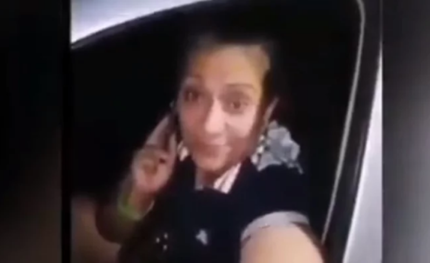 #Ladytemato amenaza a policía en Cancún