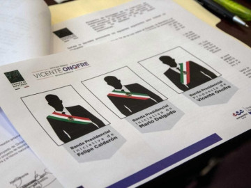 Cambiarán orden de colores de Banda Presidencial