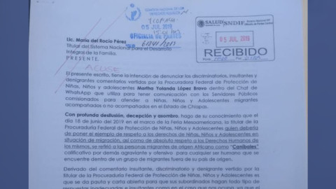 Procuradora llama “caníbales” a migrantes