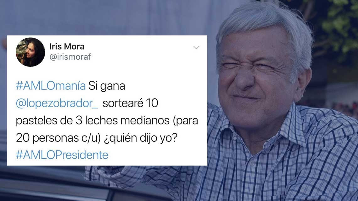 Llegó la AMLOmanía a redes sociales