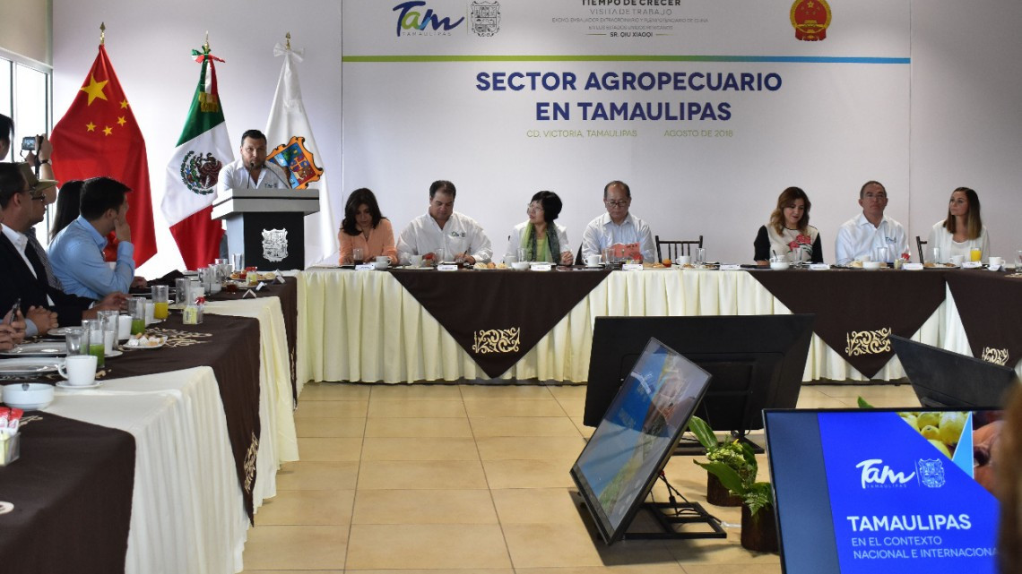 Abre China puertas a productores tamaulipecos