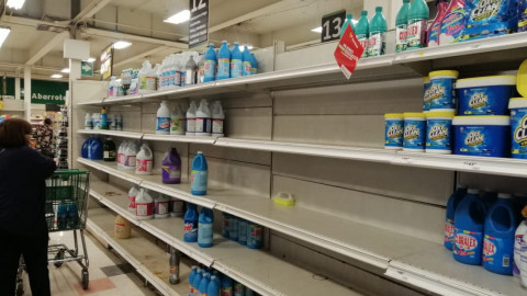 En aumento desabasto en tiendas por compras de pánico