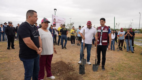 Gobierno de Nuevo Laredo comprometido con el medio ambiente realiza campañas de reforestación