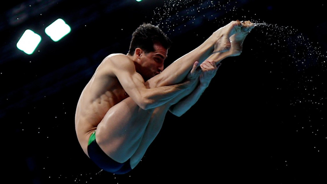 ¡HISTORICO! Se despide Rommel Pacheco de su carrera profesional en Tokio; finaliza en 6to lugar en final de trampolín de 3m