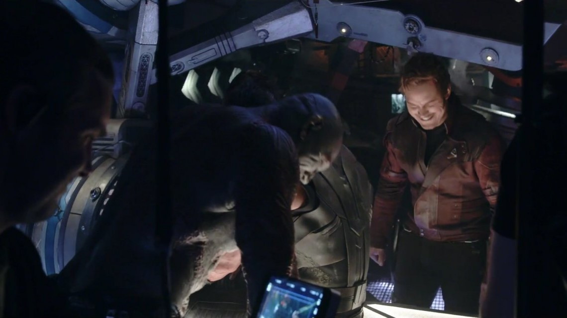 Imágenes detrás de las cámaras de Infinity War