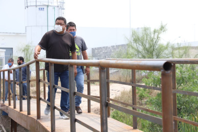 Construcción de puente peatonal fue gestionada por habitantes y realizada por Ayuntamiento 