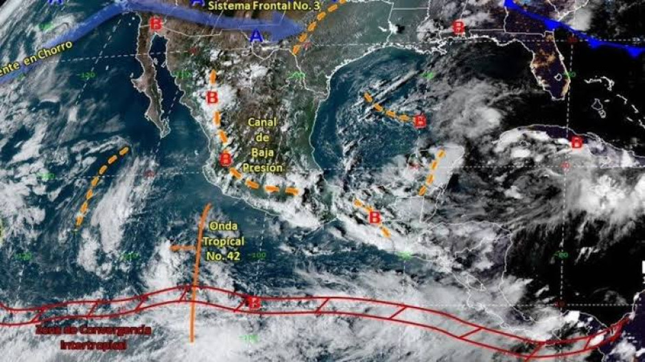 Frente frío número 3 ingresa hoy al país