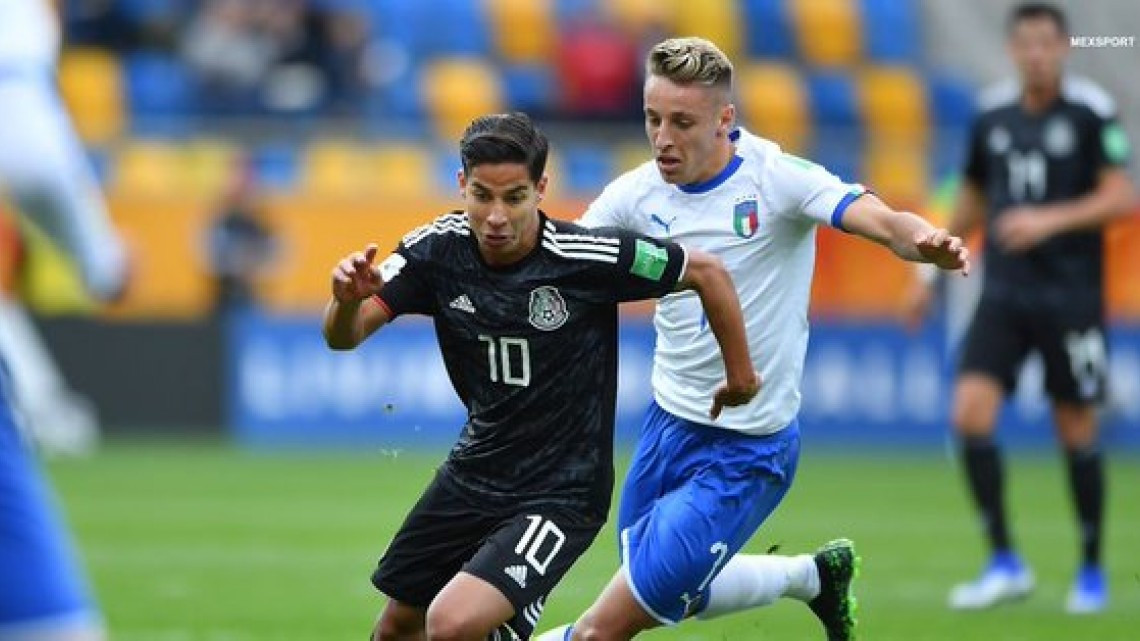 México inicia Mundial Sub 20 con derrota ante Italia  