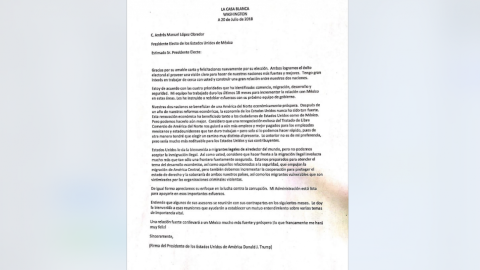 AMLO revela la respuesta de Trump a su carta