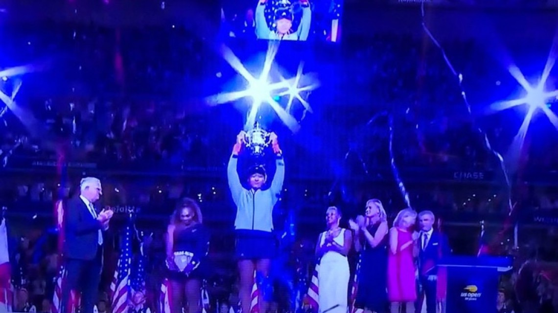 Naomi Osaka venció a Serena Williams en la final del US Open 2018