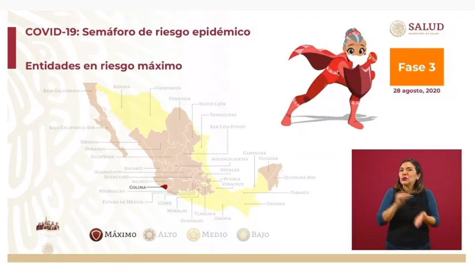 Tamaulipas y 9 estados más pasan a semáforo amarillo de riesgo epidémico  