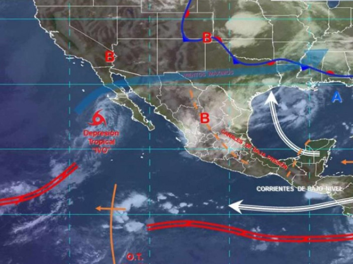  “Ivo” se degrada a baja presión 
