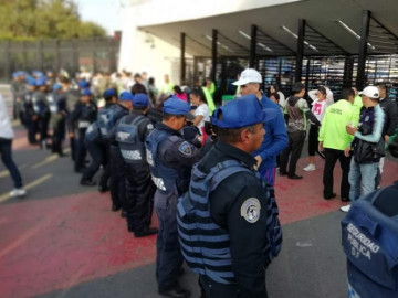 Cinco mil policías custodiarán la final América-Cruz Azul