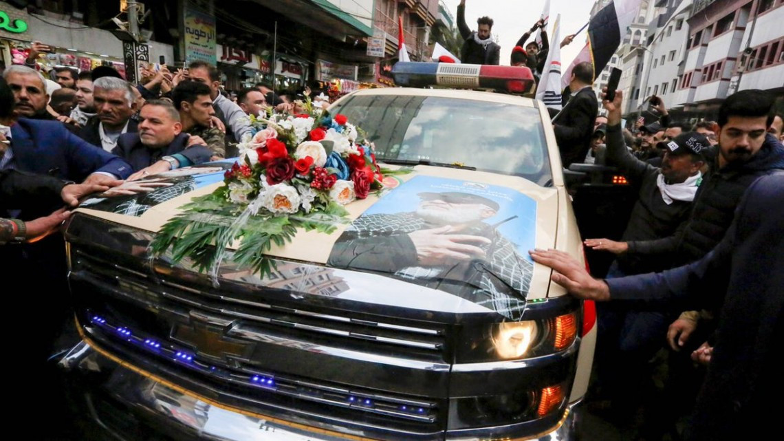 Miles de iraquíes despiden a líder iraní 