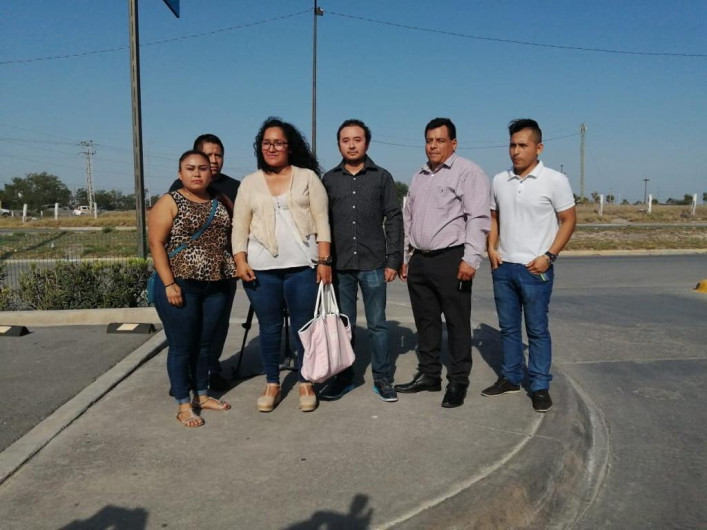 Trabajadores 'outsourcing' protestan por "despidos injustificados".