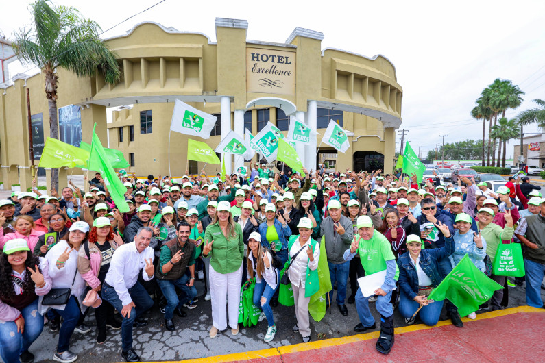 Demuestran reynosenses querer a Maki en el Senado 