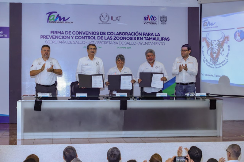 Firman convenio de colaboración Estado-Universidad para el control de las zoonosis
