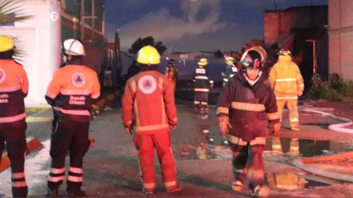 Evacuan a cientos de personas por fuga de gas en Puebla