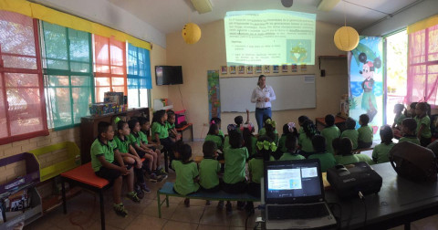 Jornada de educación ambiental en escuelas