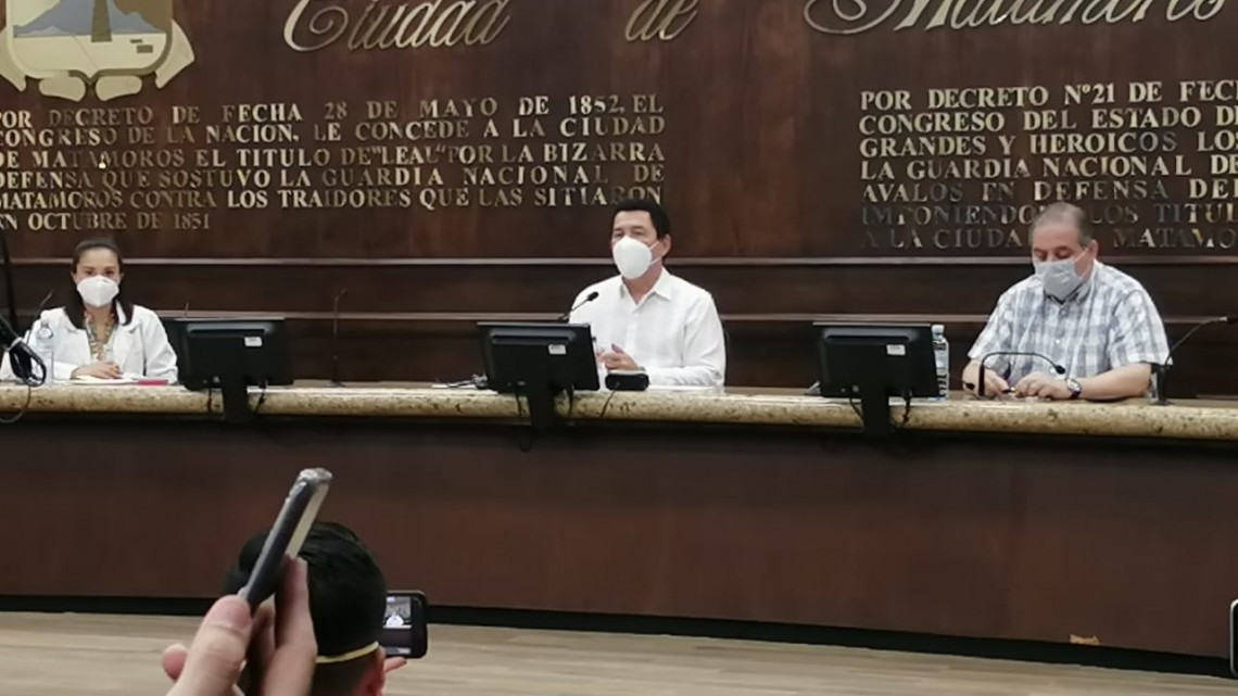 Anuncia alcalde de Matamoros las 5 acciones que desarrollarán para evitar se sigan incrementando los casos de Covid-19
