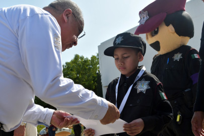 Cumplen el sueño a Cristo Lorenzo: ser Guardia Estatal por un día