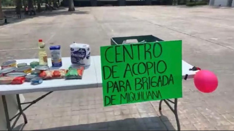 En Victoria instalan Centro de acopio para apoyar a brigadistas de Miquihuana