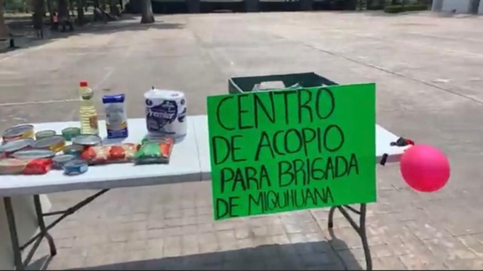 En Victoria instalan Centro de acopio para apoyar a brigadistas de Miquihuana